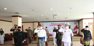 Presiden Jokowi : Tantangan yang Dihadapi Semakin tidak Ringan, Kokohkan Nilai-Nilai Pancasila Gubernur Ansar Ikut Upacara Hari Lahir Pancasila