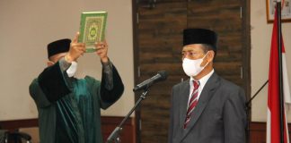 Gubernur Ansar Lantik Lamidi sebagai Pj Sekdaprov