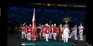 Indonesia Sementara Bertengger di Urutan 35 Perolehan Medali Paralimpiade Tokyo 2020 Indonesia saat ini menduduki posisi ke-35 pada klasemen perolehan medali dengan raihan satu medali perak dan satu medali perunggu. F,ist