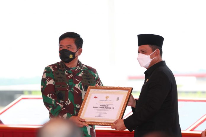 Perpendek Rantai Komando, Panglima TNI Resmikan Gedung Makogabwilhan I di Tanjungpinang F,ist