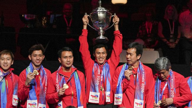 Indonesia Juara Thomas Cup Tapi Tak Bisa Merah Putih Berkibar, Ini Alasannya F. AP