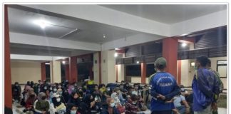 Mayor Inf Reza Fahlevi “Saat ini 1.395 Orang PMI Jalani Karantina” 1.395 orang PMI jalani karantina F,ist