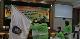 Gubernur Lepas 22 Atlet NPCI Kepri ke Papernas XVI Papua Gubernur Lepas 22 Atlet NPCI Kepri ke Papernas XVI Papua F,ist