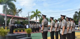 Kompol Very Edulfandria Mulai Bertugas Sebagai Waka Polres Tanjungpinang Kapolres Tanjungpinang pimpin sertijab pejabat Polres Tanjungpinang F,ko