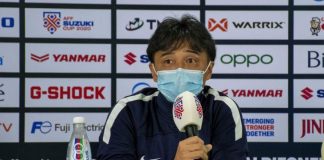 Pelatih Singapura Sebut Anak Asuhnya Sudah Siap dan Santai Hadapi Timnas Indonesia Pelatih Singapura, Tatsuma Yoshida. (fas.org.sg)