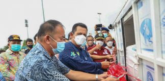 Kepri Ekspor 1.272 Sirip Pari Senilai Rp822 Juta ke Hongkong Gubernur Kepri lepas ekspor sirip pari F, ist