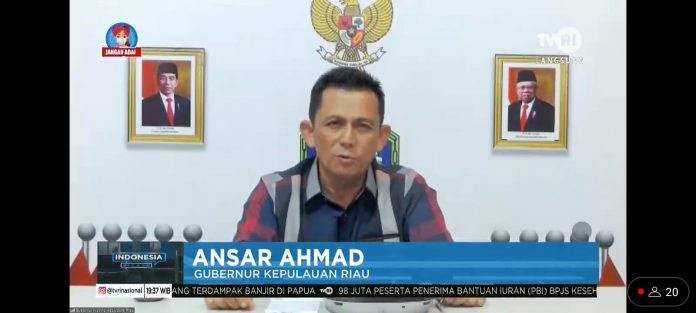 Gubernur Kepri Ansar Ahmad F, ist