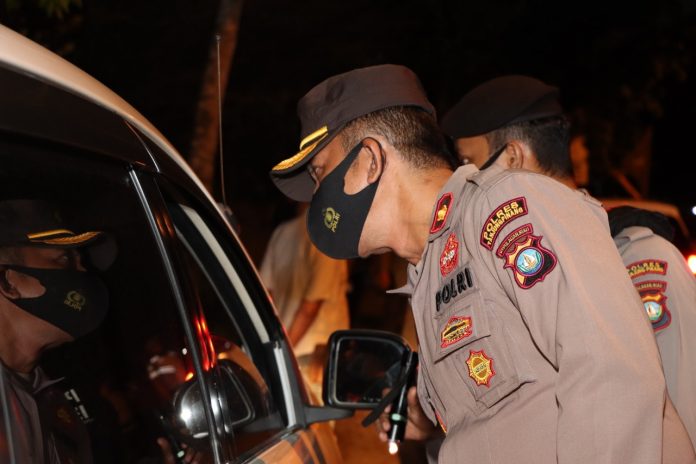 Polres Tanjungpinang menggelar operasi Bunga Seligi 2022 di perbatasan, Kamis (20/01) malam F, ist