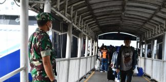 Dari 460 Tempat Tidur di Galang, 381 Telah Diisi Pasien Covid-19 Kedatangan PMI melalui Batam F,ist