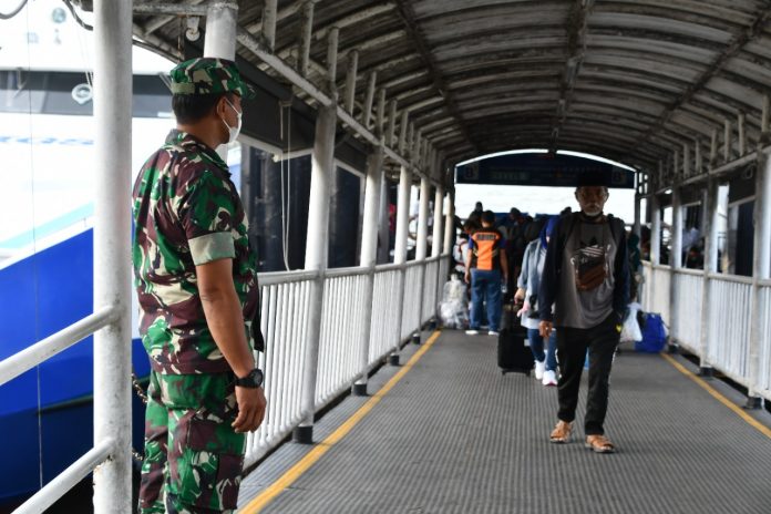 Kedatangan PMI melalui Batam F,ist