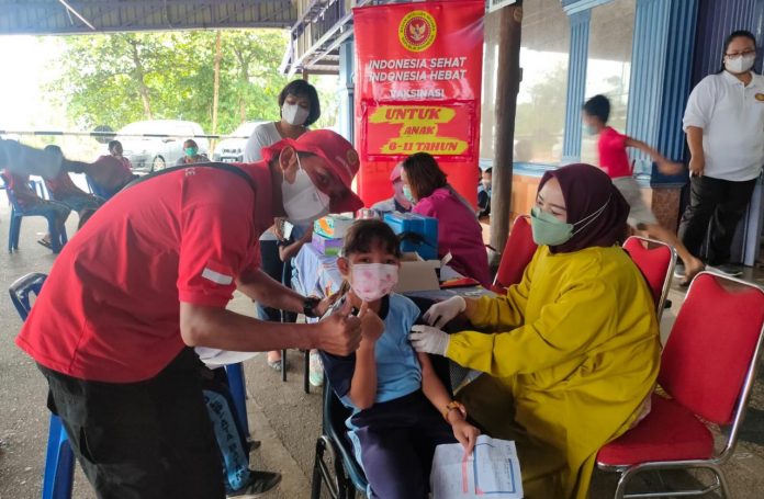 Pelaksanaan vaksin untuk anak usia 6-11 tahun F,ist