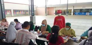 Binda Kepri Targetkan 2.800 Ikut Divaksin Dalam Satu Hari di 6 Titik Lokasi Masyarakat antusias ikuti vaksinasi F, ist