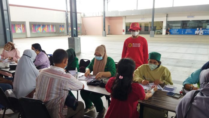 Masyarakat antusias ikuti vaksinasi F, ist