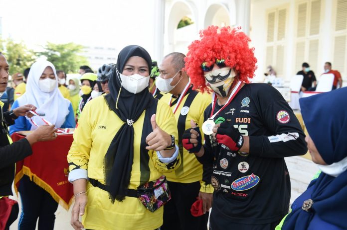 Ketua Tim Penggerak PKK Kepri Dewi Ansar F, ist