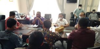 Pemkab Meranti Belajar ke Kepri Terkait Program Bantuan Subsidi Bunga 0% Bagi Pelaku UMKM Rombongan dari Pemkab Meranti ini dipimpin oleh Assisten I Sekretariat Daerah Pemerintah Kabupaten Kepulauan Meranti, Irmansyah F,ist