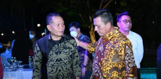 Gubernur Hadiri VTL Sea ‘Farewell Dinner’ Gubernur Ansar bersama Kadis Pariwisata Kepri, Buralimar F,ist