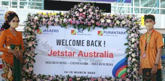 Bali Kedatangan Penerbangan Perdana Jetstar Australia, Bawa Rombongan Media dan Tour Operators Bali Kedatangan Penerbangan Perdana Jetstar Australia F,ist