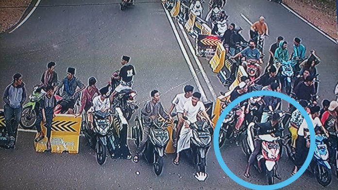 Polisi telah menangkap 5 orang pelaku penggeseran batas jalan di Jalan Wiratno F, ist