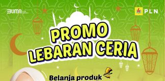 Belanja 100 Ribu di Marketplace PLN Mobile Dapat Diskon Tambah Daya PT PLN (Persero) berkolaborasi dengan anak usahanya PT Indonesia Comnets Plus (ICON+) menghadirkan Promo “Lebaran Ceria” bagi pelanggan yang ingin mendapatkan layanan listrik andal selama bulan Ramadan f, ist