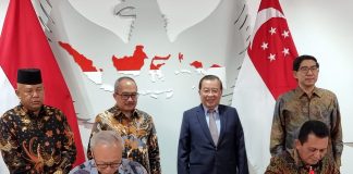 Gubernur Kepri dan Rrepublic Polytechnic Singapura Tandatangani Kerjasama Food Industry 4.0 and Suplpay Cain Programme Pemerintah Provins Kepulauan Riau (Kepri) dan Republic Polytechnic (RP) Singapura telah menandatangani kesepakatan kerja sama (MoI/Memorandum of Intent) bidang teknologi pertanian dan aquaculture, Selasa, (19/4) bertempat di KBRI Singapur F, ist