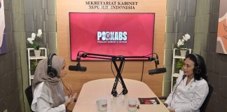 Menteri PPPA di 2022 akan Fokus Implementasikan model Desa/Kelurahan Ramah Perempuan dan Peduli Anak Menteri PPPA Bintang Puspayoga menjadi narasumber di Podkabs episode 3 (Foto: Humas Setkab/Agung)