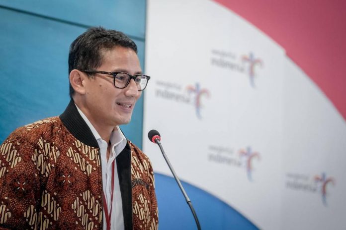Sandiaga mengatakan Kemenparekraf/Baparekraf)tengah berkoordinasi dengan Kemenhub untuk mendorong maskapai asing menambah jumlah penerbangan internasional ke Indonesia F,ist