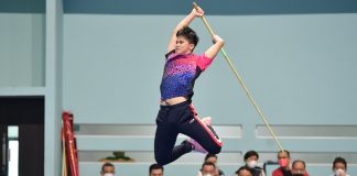 Tim Wushu Indonesia Targetkan Sumbang Medali Emas di Nomor Taolu Dengan kondisi siap tampil, Edgar Xavier bersama atlet lain bertekad menyumbangkan medali emas dari nomor Taolu F,kemenpora