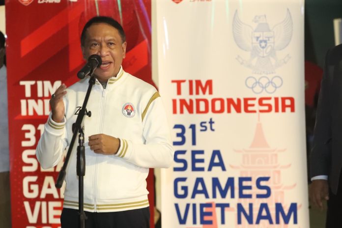 Menteri Pemuda dan Olahraga Republik Indonesia (Menpora RI) Zainudin Amali F,ist
