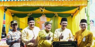 Permudah Transaksi Keuangan di Tambelan, Kas Bank Riau Kepri Diresmikan Gubernur Ansar sangat mengapresiasi dibukanya kantor kas Bank Riau Kepri di Tambelan F,ist