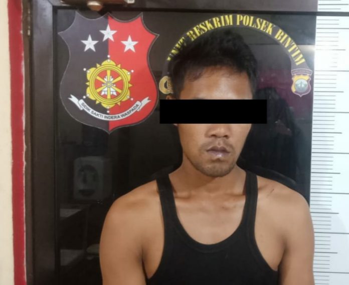 Jajaran Unit Reskrim Polsek Bintan Timur ,berhasil menangkap tersangka Curanmor yang terjadi hari Sabtu 14 Mei 2022 di Kampung Sidodadi Utara F, ist