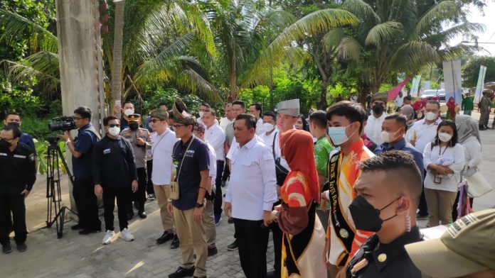 Menparekraf saat berkunjung ke Kepri beberapa waktu lalu F, ist
