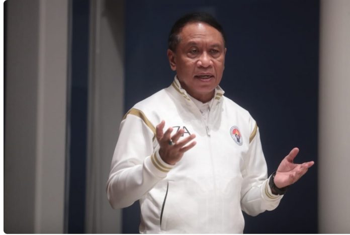 Menteri Pemuda dan Olahraga Republik Indonesia (Menpora RI), Zainudin Amali F, ist