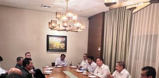 Gubernur Ansar Bahas Proyek Strategis Kepri Dengan Rachmat Kaimuddin Gubernur Kepulauan Riau H. Ansar Ahmad dalam lawatannya ke Jakarta bertemu dengan Deputi Technology and Sustainability Development Special Advisor Kemenko Marves Rachmat Kaimuddin F,ist