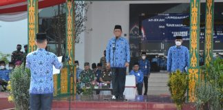 Harkitnas, Gubernur Serukan Bangkit Bersama dari Pandemi Covid-19 Gubernur Kepulauan Riau H. Ansar Ahmad memimpin langsung upacara bendera peringatan Hari Kebangkitan Nasional ke-114 tahun 2022 tingkat Provinsi Kepri di halaman Kantor Gubernur Kepri, Tanjungpinang, Jum'at (20/5) F,ist