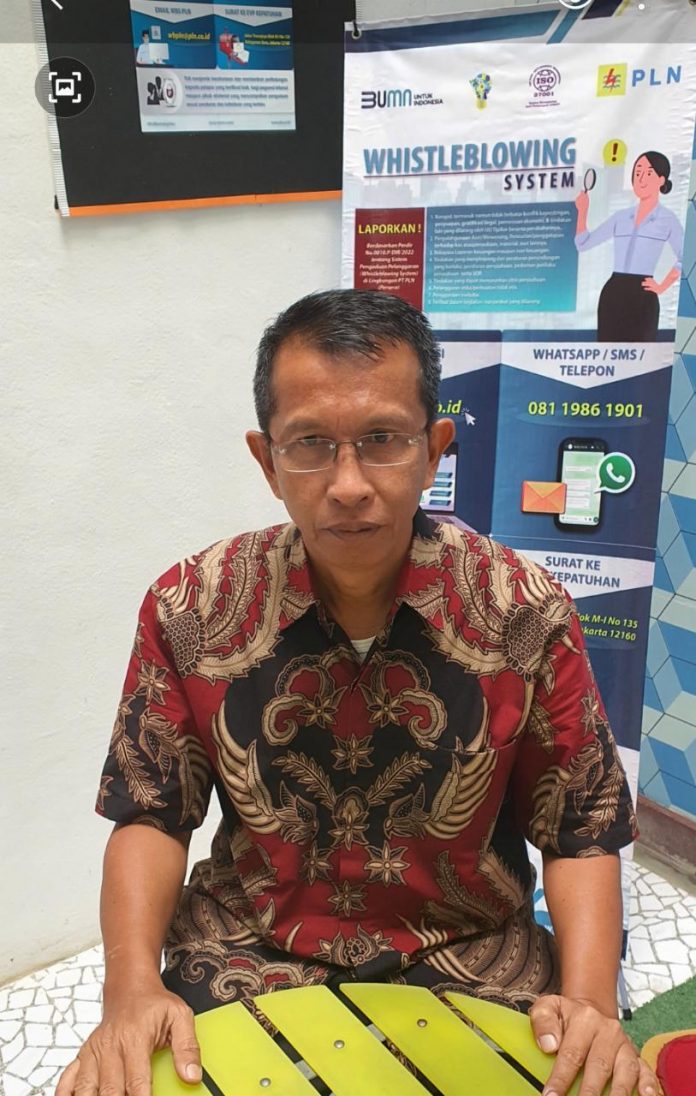 Manajer ULP Bintan Center, Fauzi Anwar F,dok