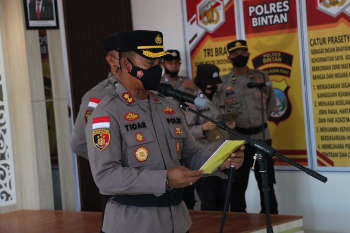 Kapolres Bintan Akbp Tidar Wulung Dahono F,ist