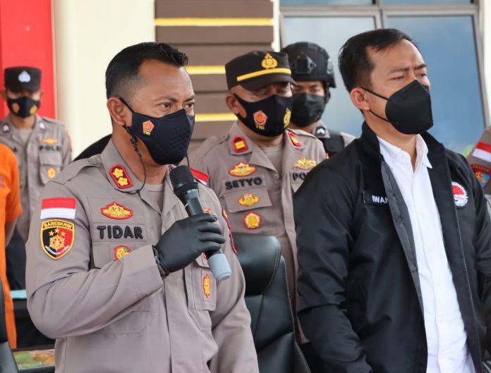 Kapolres Bintan AKBP Tidar Wulung Dahono mengimbau kepada masyarakat untuk berhati-hati didalam segala hal khususnya tentang Kamtibmas di Wilayah Kabupaten Bintan disaat pelaksanaan MTQ F,ist