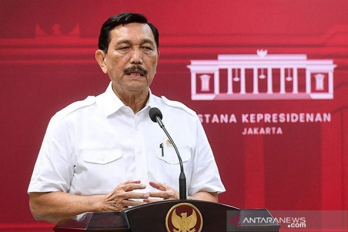 Menteri Koordinator Bidang Kemaritiman dan Investasi (Menko Marves) Luhut Binsar Pandjaitan F,ist
