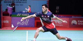 Lolos Perempat Final, Indonesia dan Korea Bersaing Raih Juara Group Indonesia sukses mengalahkan Thailand dengan kedudukan akhir 4-1 pada laga kedua Grup A Piala Thomas 2022 di Impact Arena, Bangkok, Senin (9/5) malam WIB. F,PBSI
