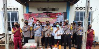 Kapolresta Tanjungpinang dan Jajaran Bakti Sosial Religi di Sejumlah Rumah Ibadah Polresta Tanjungpinang dan jajaran melaksanakan bakti sosial religi di sejumlah rumah ibadah, Rabu (22/06) F,ist