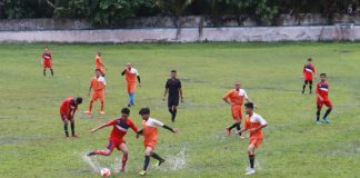 Kasdim 0315/Tanjungpinang Buka Kick Off Liga Santri PSSI Piala KASAD Tahun 2022 Liga Santri PSSI Piala Kasad Tahun 2022 F, ist