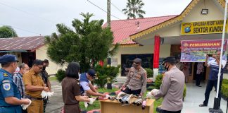 Polsek Kundur Dan Polsek Kuba Musnahkan 135 Unit Knalpot Racing Sejumlah knalpot racing yang berhasil diamankan kepolisian saat razia F, ist