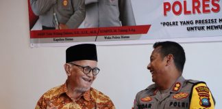 Menjelang Hari Bhayangkara ke 76, Polres Bintan dapat Apresiasi dari Tokoh Agama dan Tokoh Masyarakat Kapolres Bintan AKBP Tidar Wulung Dahono, didampingi Wakapolres Bintan Kompol M. Tahang, dan pejabat utama Polres Bintan melaksanakan silaturahmi dengan tokoh-tokoh agama dan tokoh masyarakat Kecamatan Bintan Utara, pada Kamis (16/06) F,ist