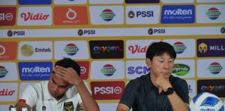 STY Merasa Tak Masuk Akal Masih Ada Regulasi Head to Head di Kejuaraan Sepakbola Piala AFF U-19 Pelatih Timnas Indonesia U-19 Shin Tae-yong (STY) saat jumpa pers di Stadion Patriot Candrabhaga, Bekasi, Minggu (10/7) malam, F,ist