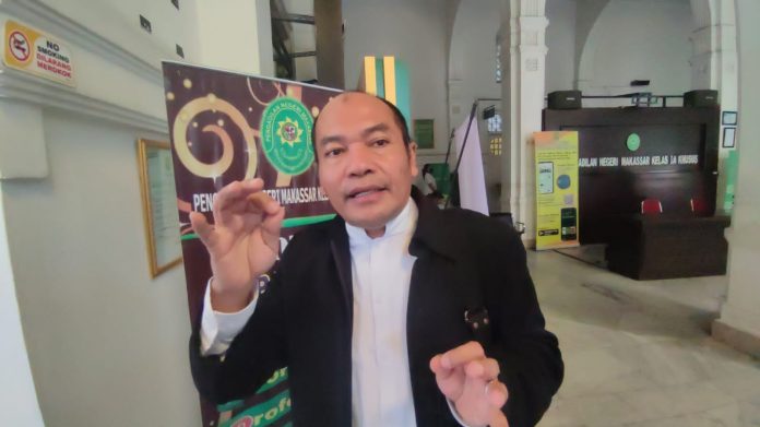 Sidang gugatan perdata di Pengadilan Negeri (PN) Kota Makassar menghadirkan ahli dari Dewan Pers, Imam Wahyudi. F, ist