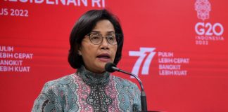 Tahun 2023 Anggaran Pendidikan Rp608,3 Triliun Menkeu Sri Mulyani (Foto: Humas Setkab/Rahmat)