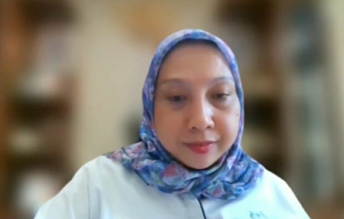 Deputi Bidang Perlindungan Hak Perempuan KemenPPPA, Ratna Susianawati memberikan keterangan pers di Jakarta, Selasa (9/8) F,ist