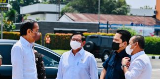 Presiden Kunjungi Papua Resmikan Papua Football Academy Presiden RI Joko Widodo (Jokowi) dan Ibu Iriana Jokowi melakukan kunjungan kerja ke Provinsi Papua, Selasa (30/08) f,ist