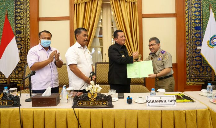 Gubernur Ansar menargetkan GTRA Summit 2023 akan dilaksanakan di awal Agustus 2023 sekaligus menyambut momen kemerdekaan F,ist