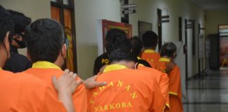 Hingga Agustus 2022, Polda Kepri Telah Tangkap 334 Tersangka Penyalahgunaan Narkoba Polda Kepri Telah Tangkap 334 Tersangka Penyalahgunaan Narkoba hingga Agustus 2022 F,ist